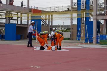 訓練の様子です